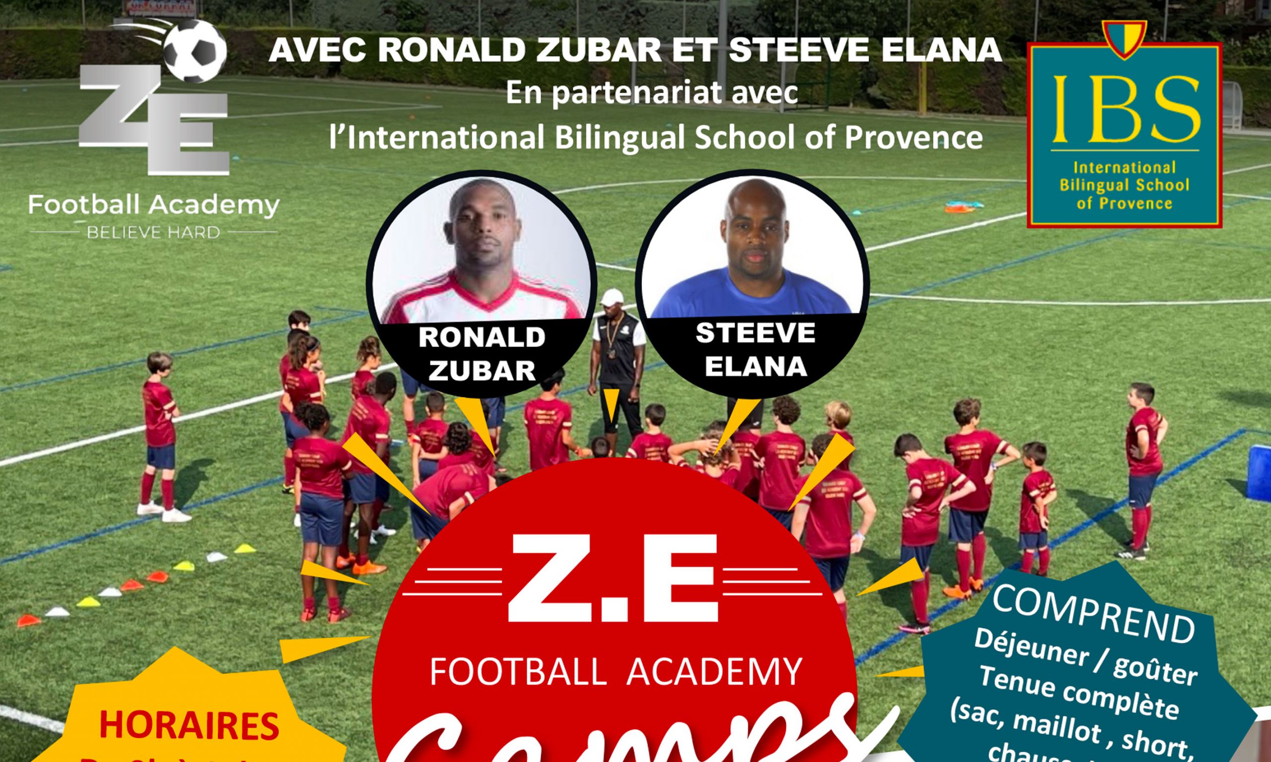 Vacances d’été ZE Football Academy