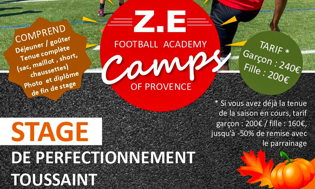 Stage toussaint 2023 ZE Football Academy