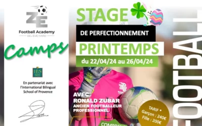 Comme les beaux jours, notre prochain stage de perfectionnement arrive !