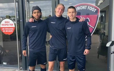 ⚽ 3 de nos académiciens à l’essai cette semaine à Clermont Foot 63