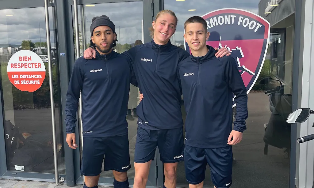 ⚽ 3 de nos académiciens à l’essai cette semaine à Clermont Foot 63